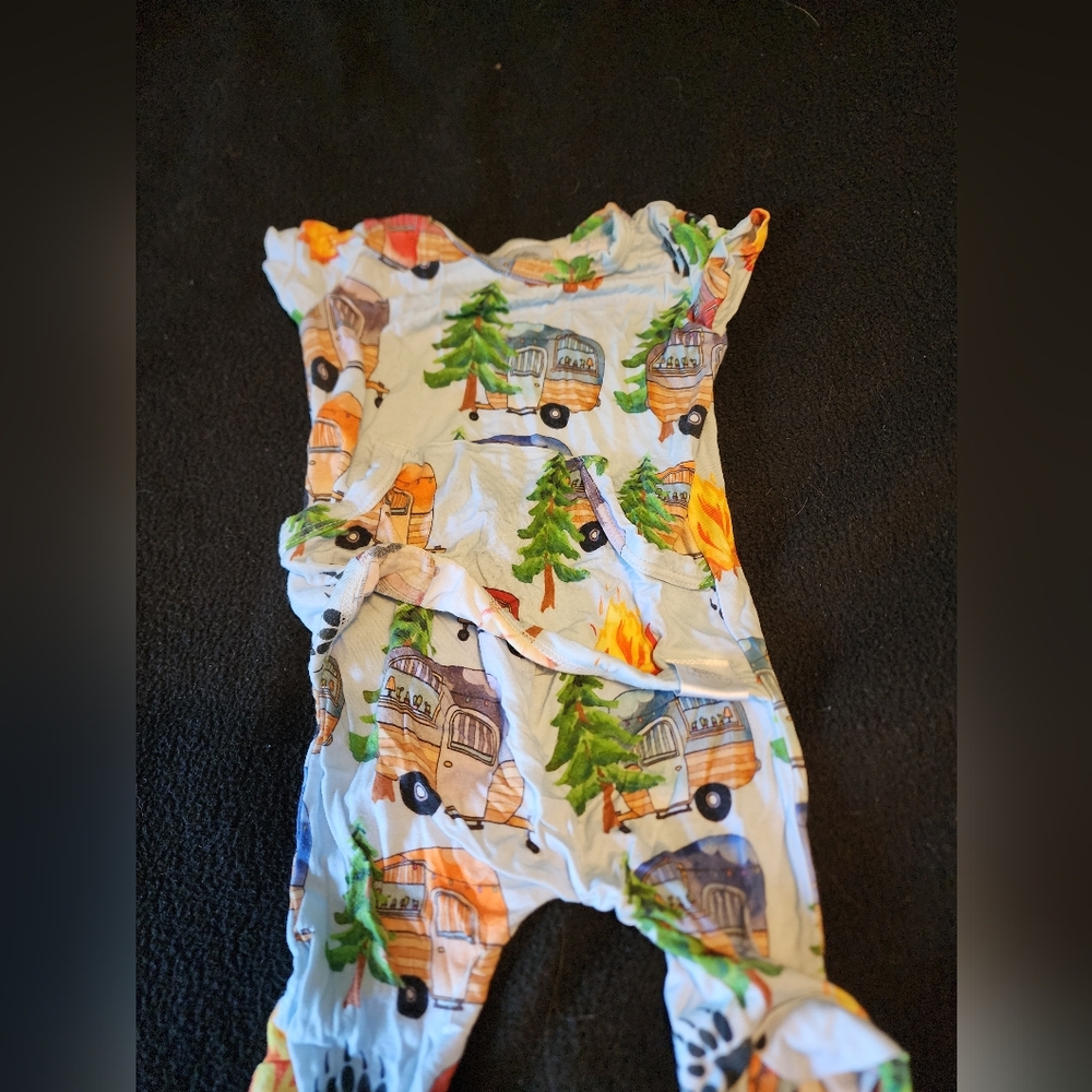 Ready Set Romper 0-6 months camping